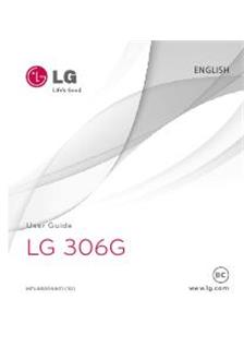 LG 306 G manual. Camera Instructions.